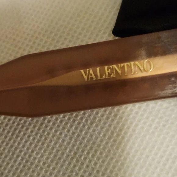 Valentino Garavani V-Cinque 53MM Rectangular Sunglasses In Brown display picture 2